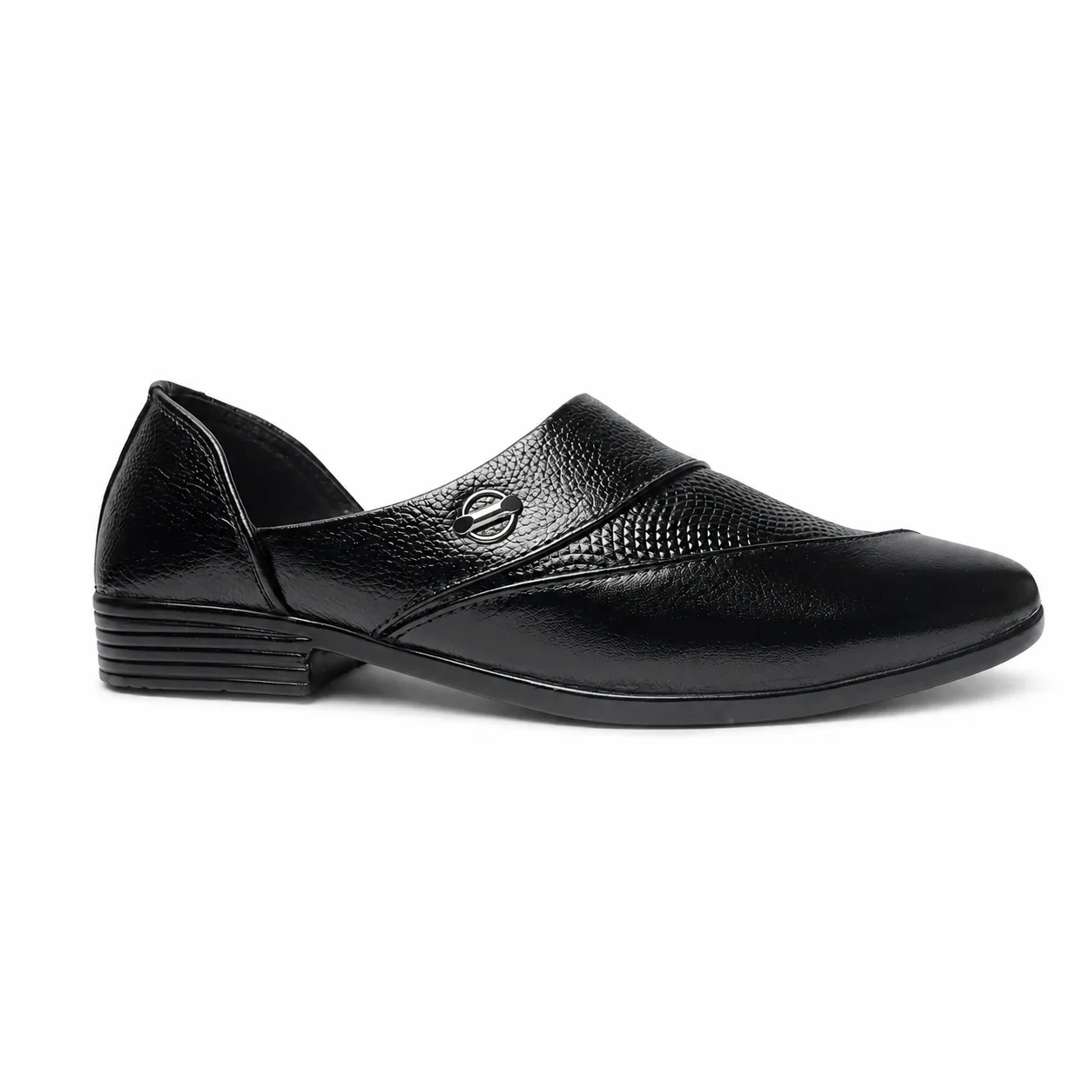 ChatGPT (1) Panjabi Shoe 1102 Black - Image 1