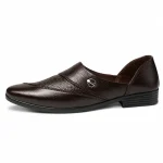 Panjabi Shoe 1102 Chocolate - Image 4
